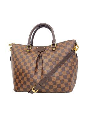 Louis Vuitton Handbag Damier Sienna MM Ebene 2-Way Bag